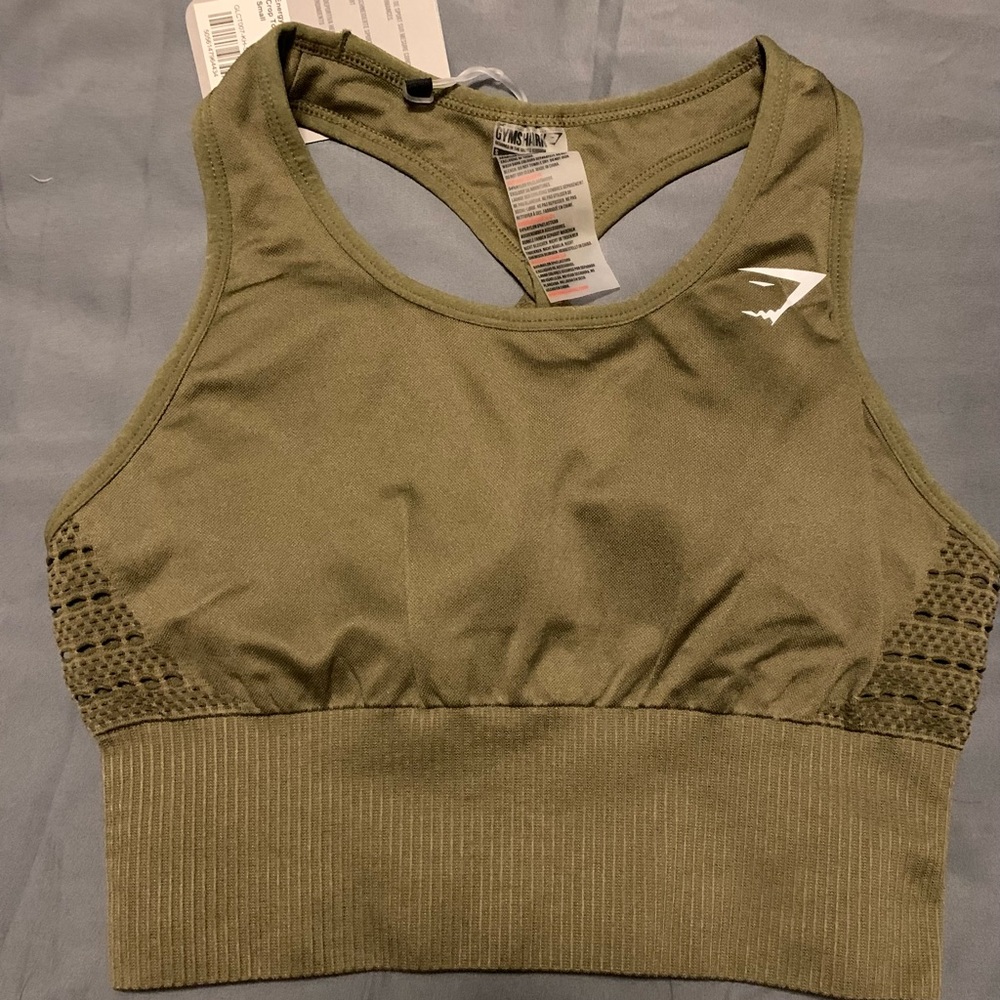 Gymshark energy seamless sports bra crop top